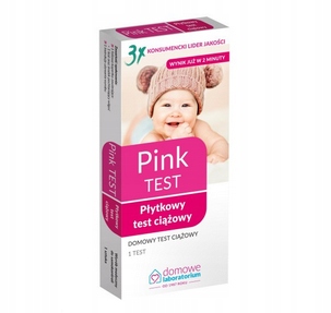 

Test ciążowy Pink-test płytkowy, kasetowy 1 sztuka