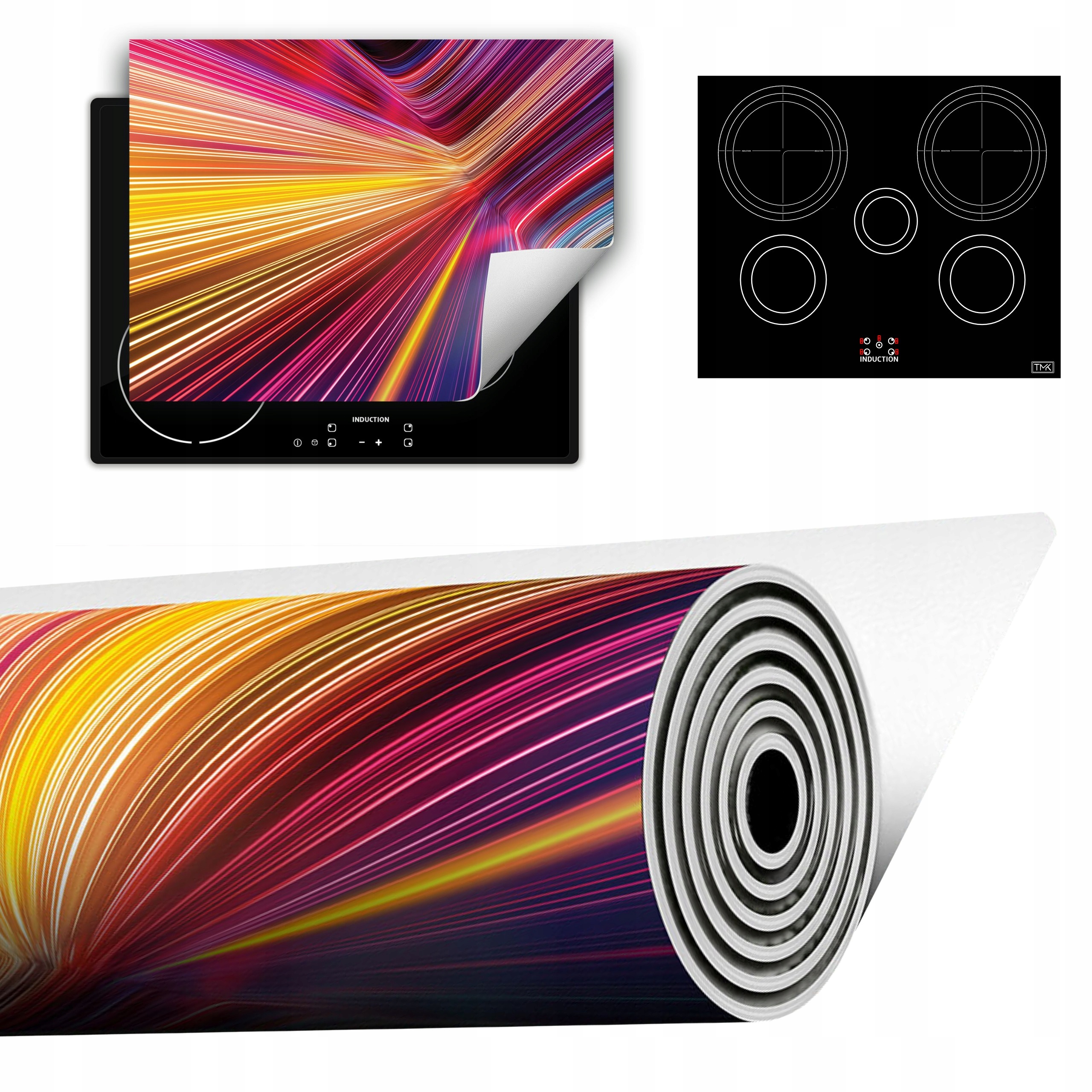 Vinylová Podložka Do Kuchyně Více Místa 70x52 barevná