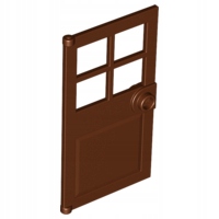 

Lego 60623 Drzwi 1x4x6 brązowe Nowe (2g)