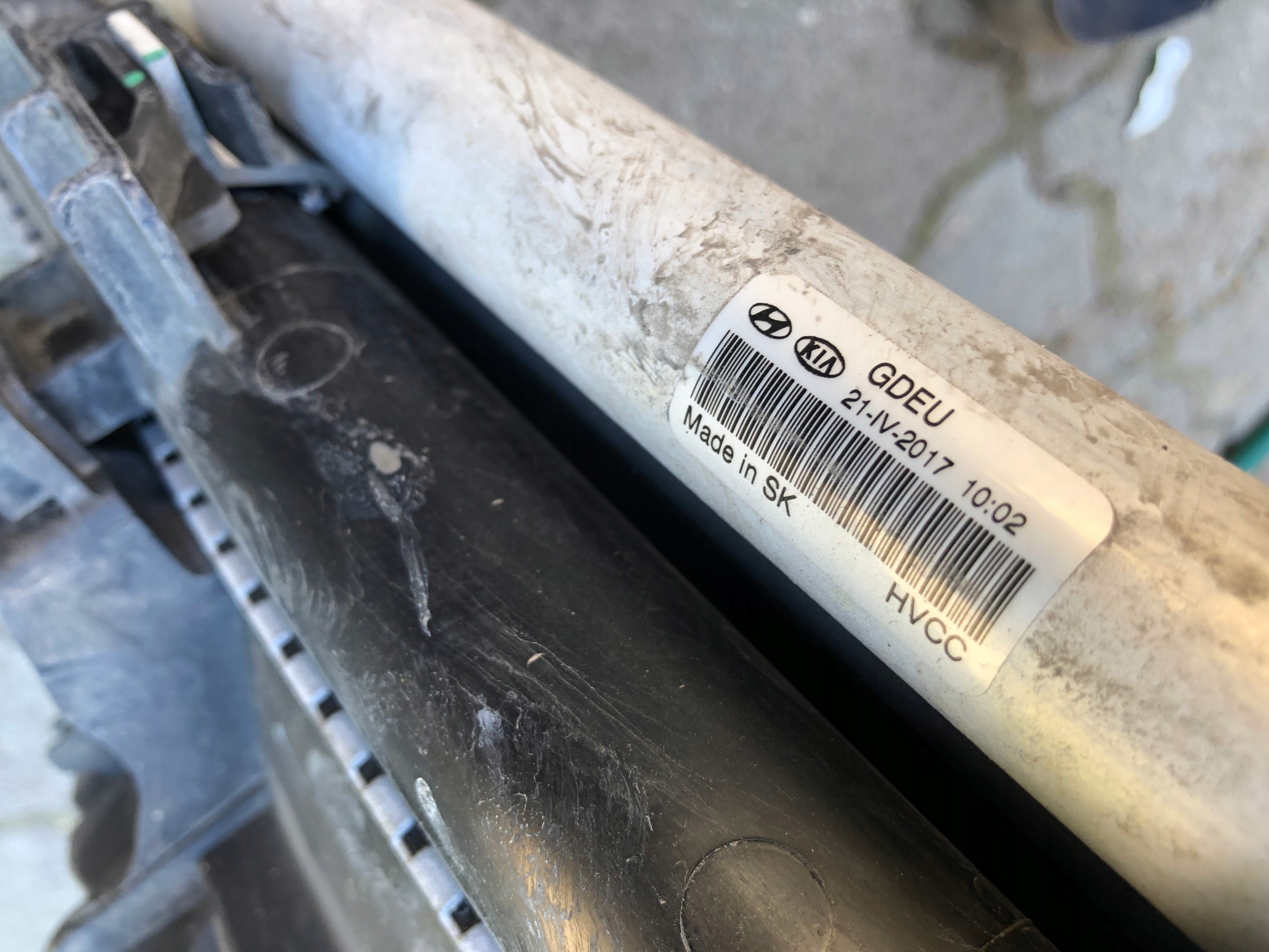 HYUNDAI I30 II LIFT 1.6 GDI radiators, wall