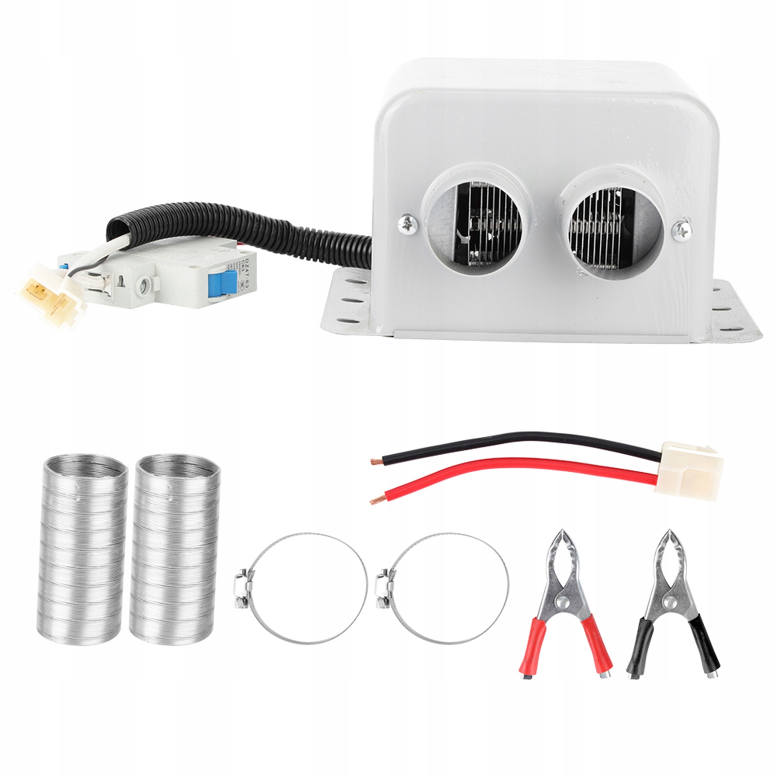 WENTYLATOR SAMOCHODOWY FARELKA GRZEJNIK 12V 800W Producent części Inny