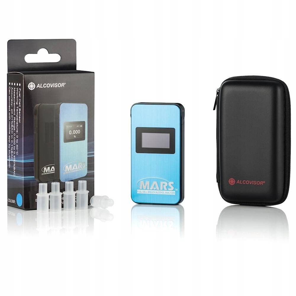 Alkohol Tester Alcovisor Mars Bt Blue