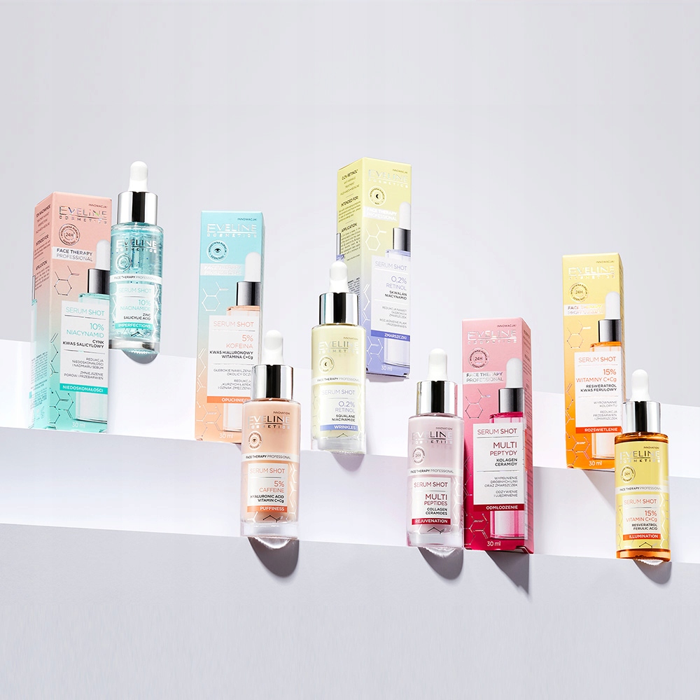 Eveline Cosmetics Serum Shot 15% witaminy C + Cg Marka Eveline Cosmetics