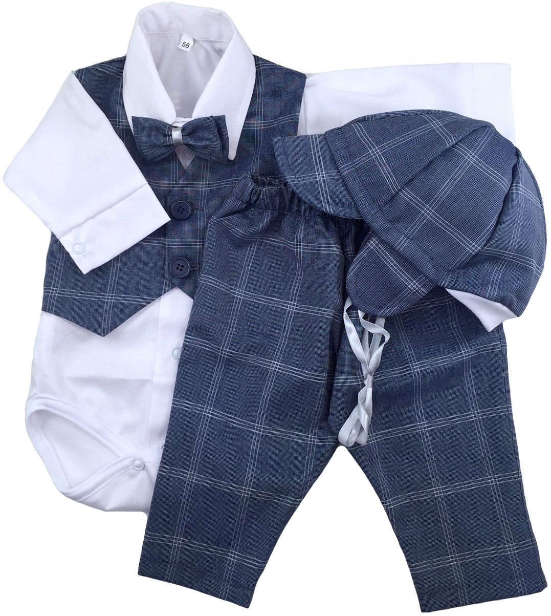

Komplet wizytowy zestaw do Chrztu 62 cm 2-4 m