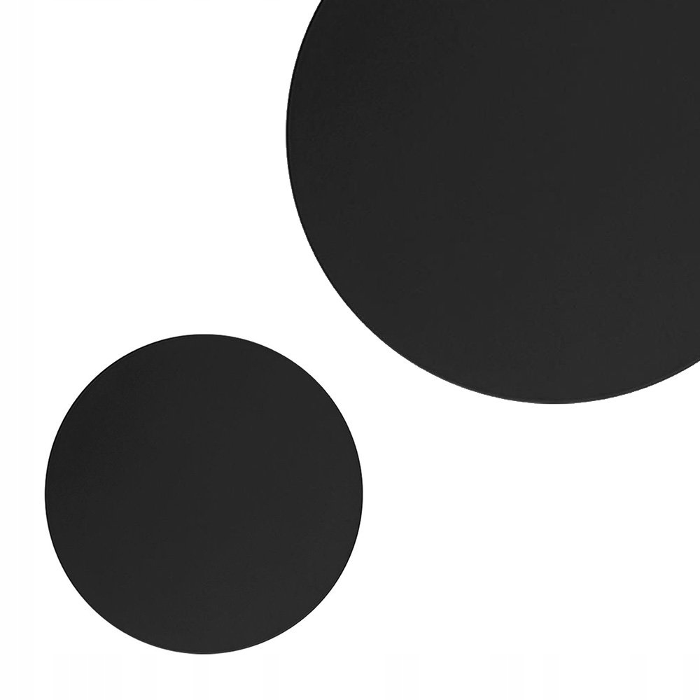 Čierne kovové nástenné svietidlo Luna Black New 300 6013 Tk Lighting