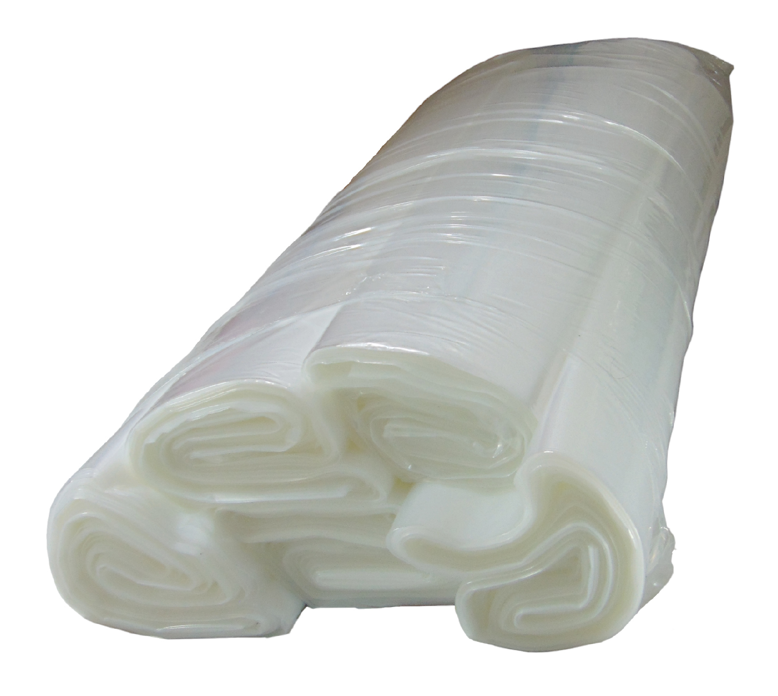 Duże wytrzymałe worki foliowe Ldpe 100x150 cm, 50 mikronów, 100 sztuk