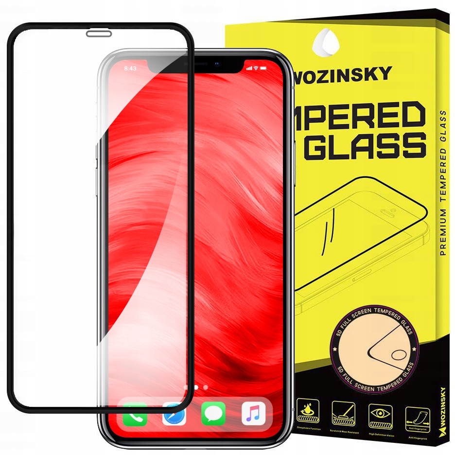 

Szkło Hartowane 5D do iPhone Xr / iPhone 11