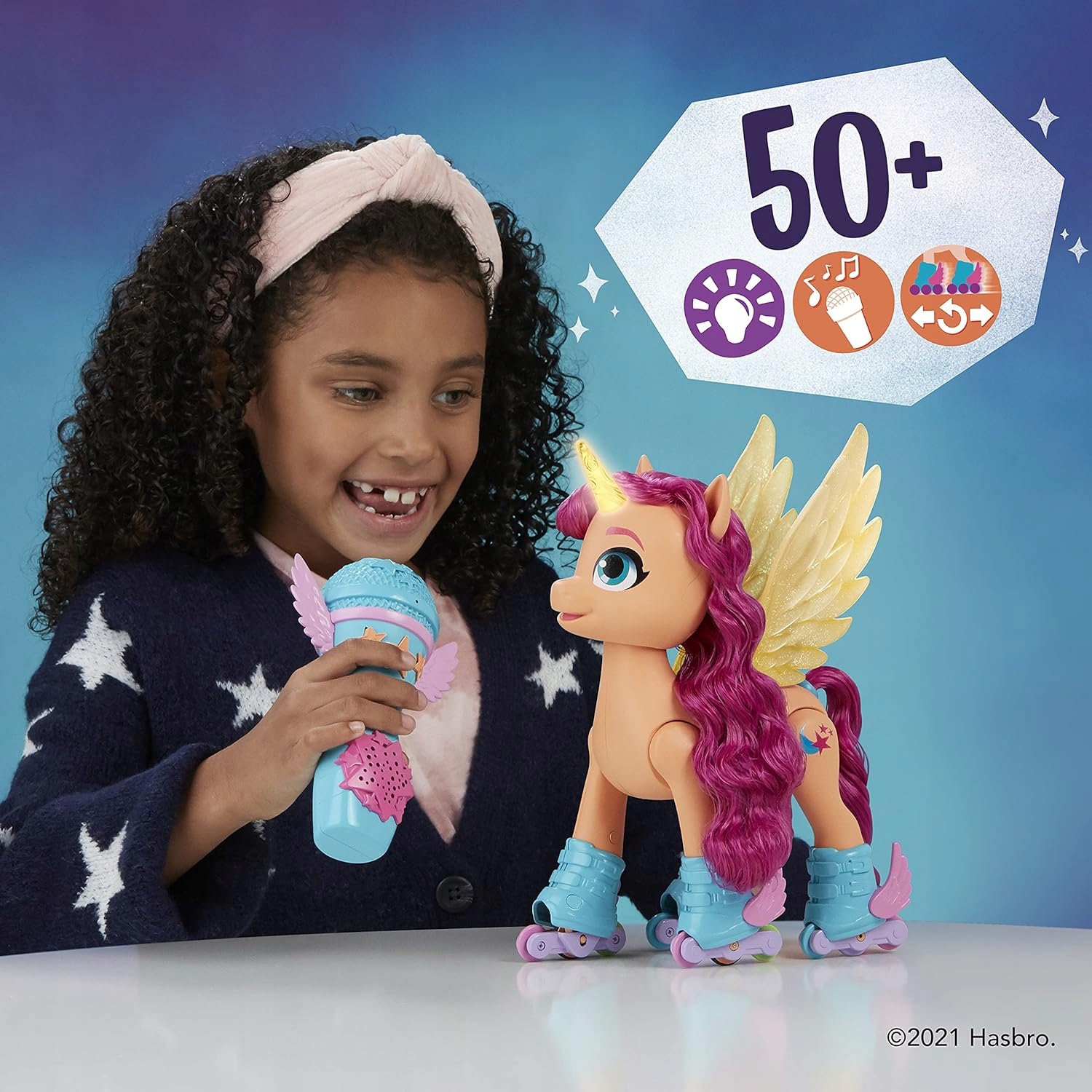 MY LITTLE PONY ŚPIEWAJĄCA SUNNY JEŹDZI NA ROLKACH I ŚPIEWA PIOSENKI HASBRO Kod producenta F1786
