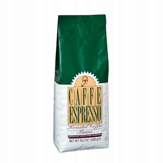Levně Káva zrnková Arabica Espresso Kurukahveci Mehmet Efendi 1000 g