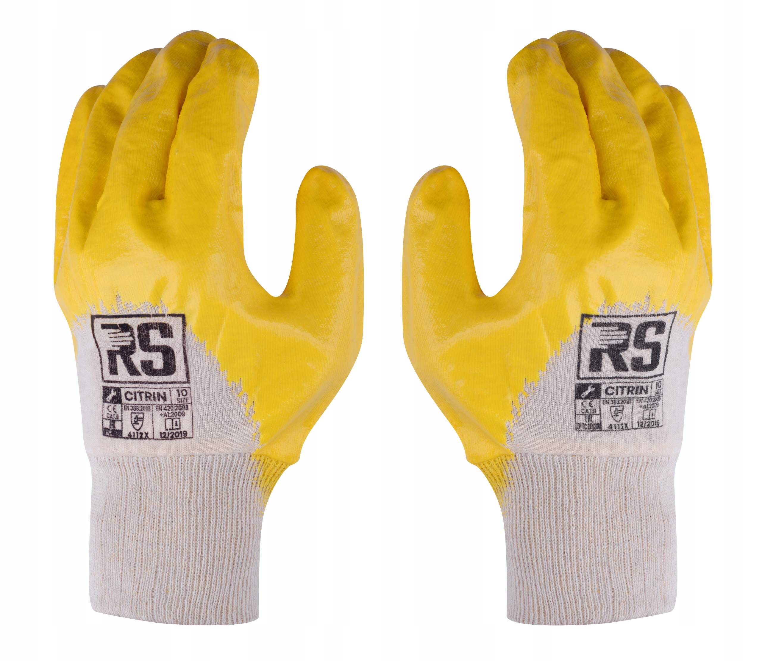 Rukavice, rukavice Rs Citrin pro přepravu a opravy automobilů M 288 párů