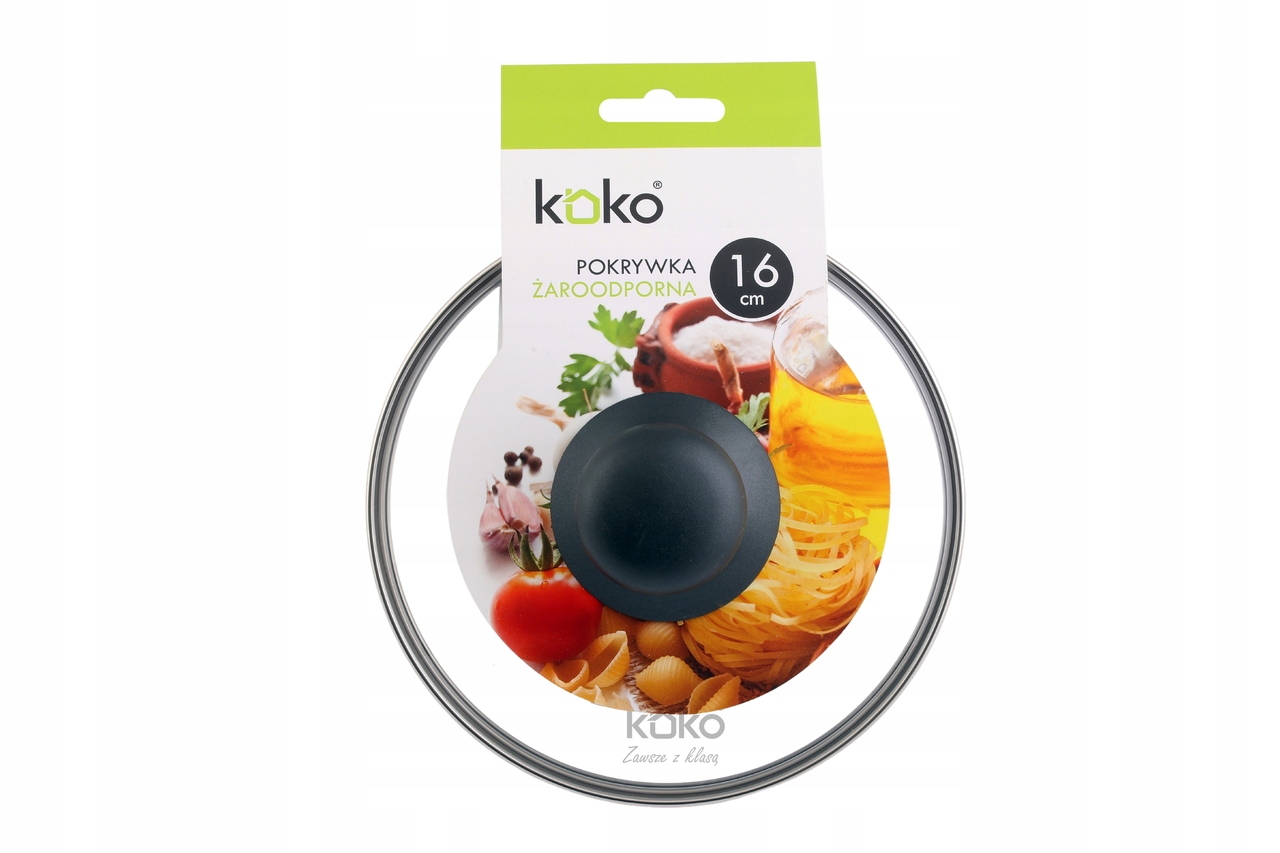 

Pokrywa pokrywka patelni garnka 16cm szklana 02774