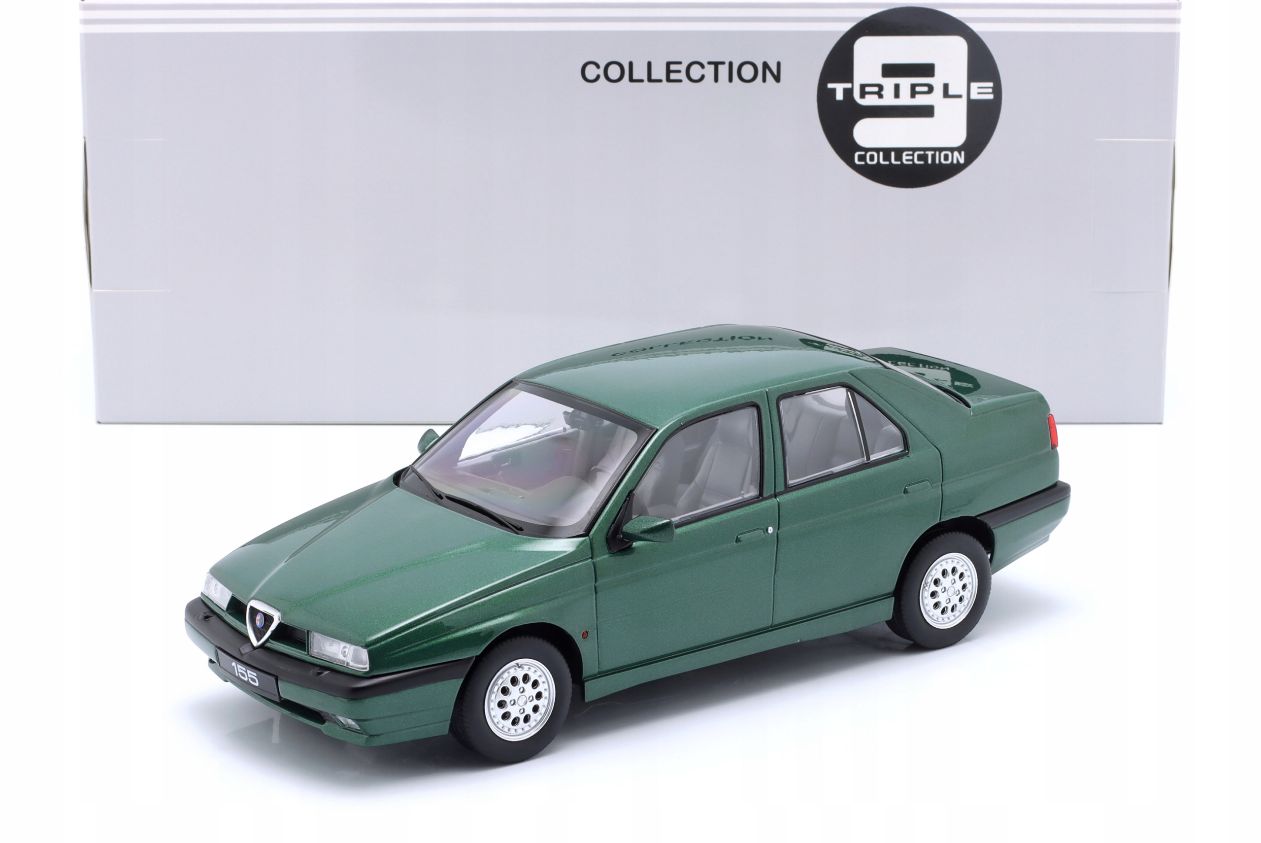 TRIPLE9 Alfa Romeo 155 1996 Zelená metalíza 1:18