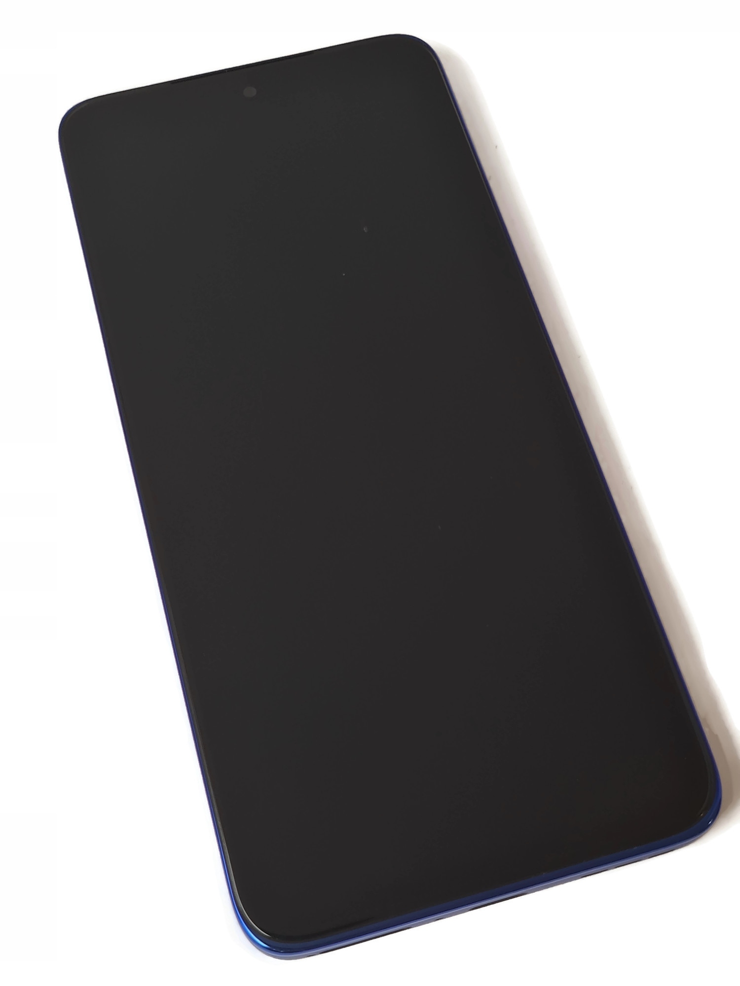 Org LCD displej originálny s rámčekom pre Motorola Edge 50 Neo, modrý