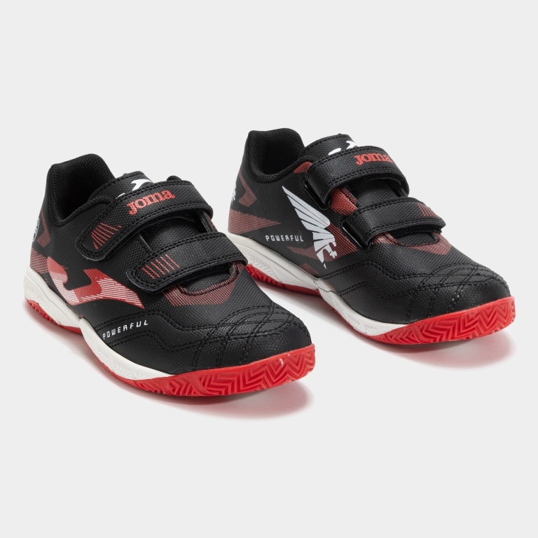 Fotbalová obuv Joma halové sálovky na suchý zip POJW2501INV vel.30