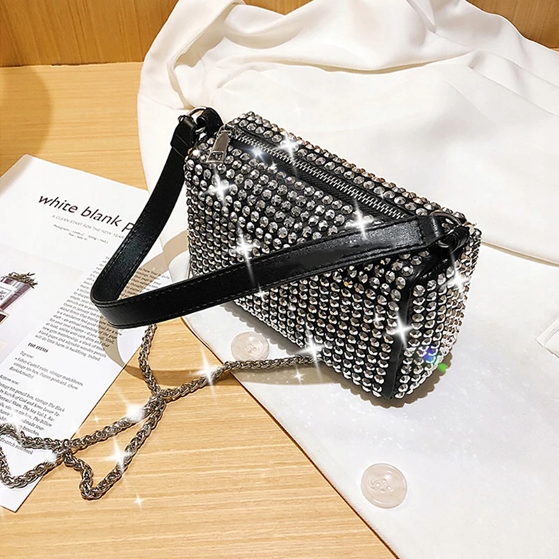 Dámska malá kabelka cez rameno Diamond Crossbody