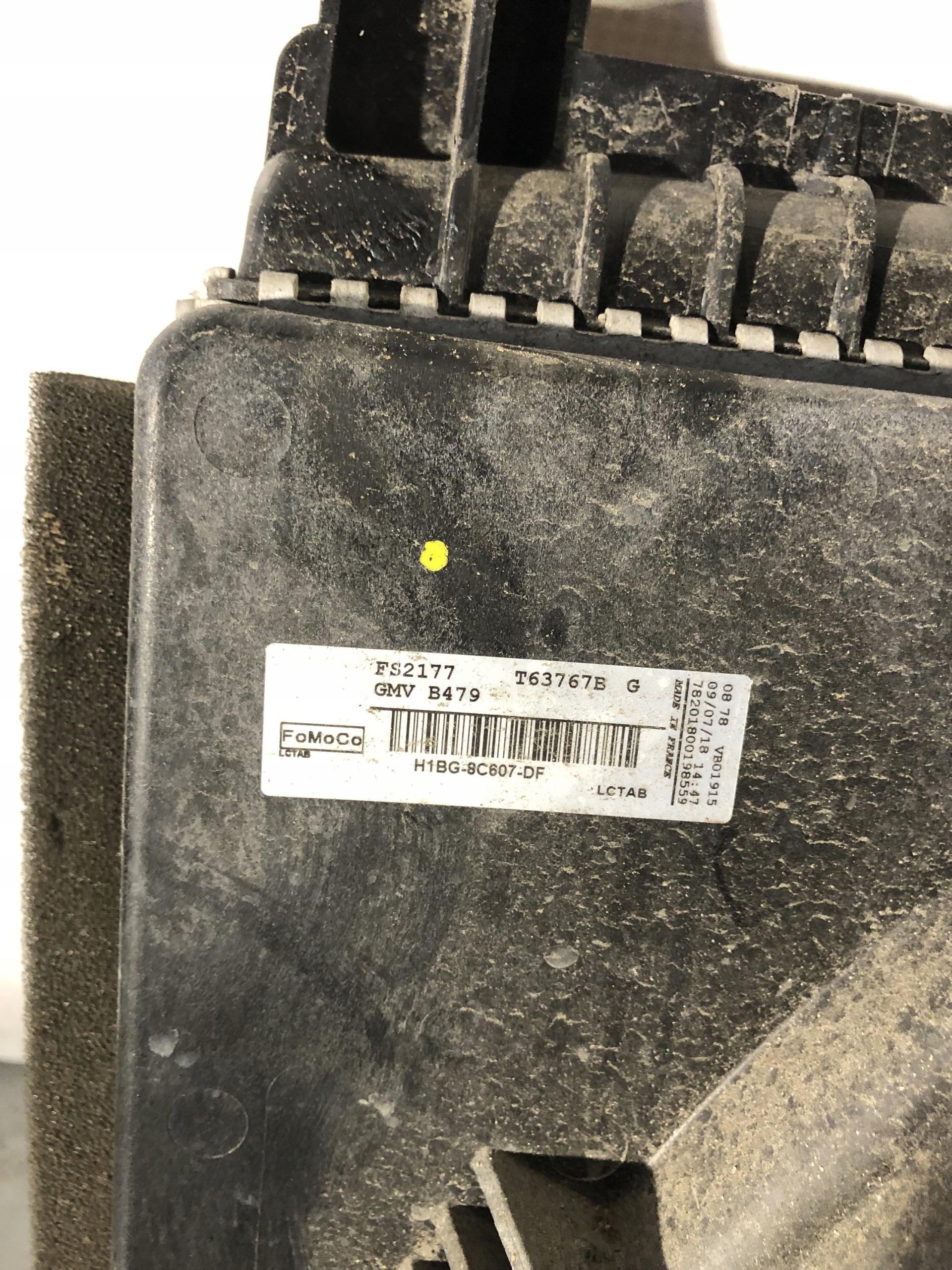 Ford Fiesta MK8 1.5 komplet chłodnic wentylator Numer katalogowy części H1BG-8C607-DF