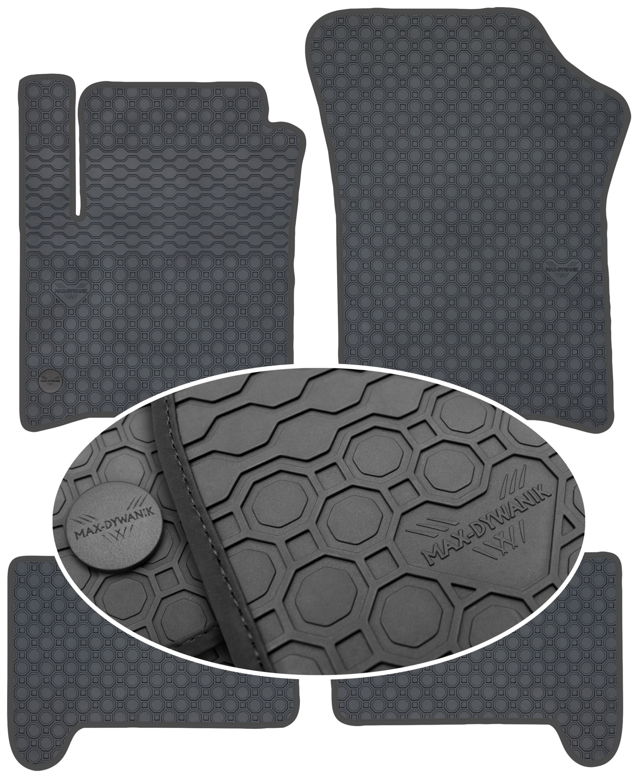 Podlahové rohože Seat e-Mii 2020-2021 Čiere