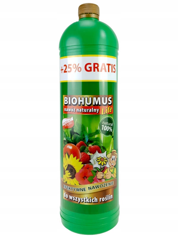 

Biohumus Uniwersalny 1 L+25%
