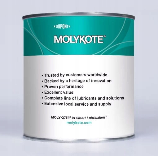 Molykote D 321 R 1 kg, suché mazivo, vysokoteplotná plechovka