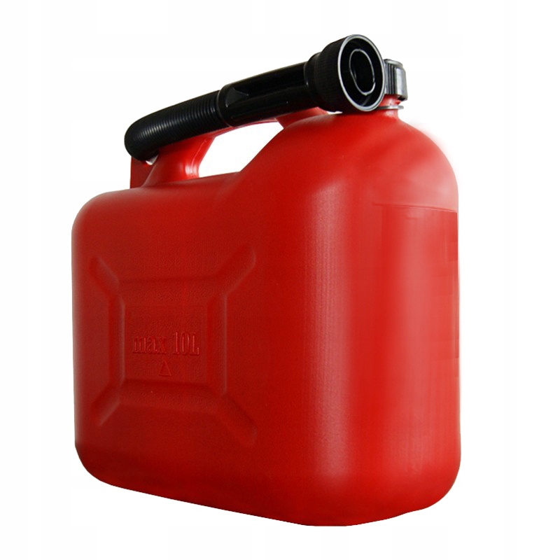 KANISTER czerwony NA PALIWO 10L OLEJ BENZYNĘ LEJEK ATEST Marka Hico