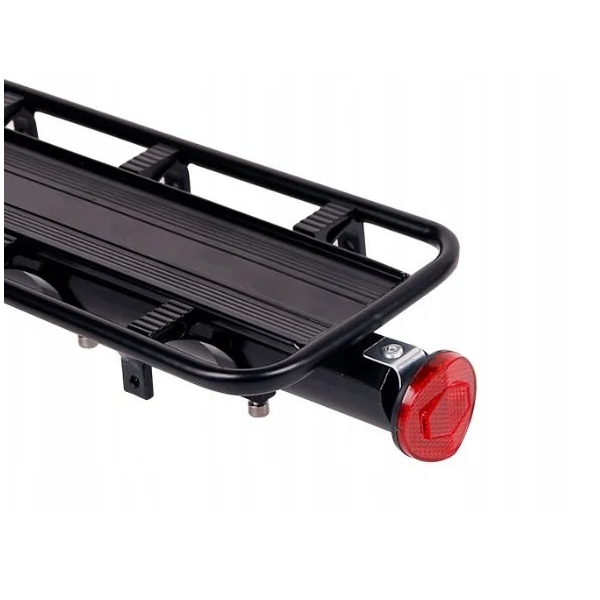 UNIWERSALNY BAGAŻNIK ROWEROWY TYLNY ALUMINIOWY NA ROWER WYTRZYMAŁY 50KG Obciążenie maksymalne 50 kg