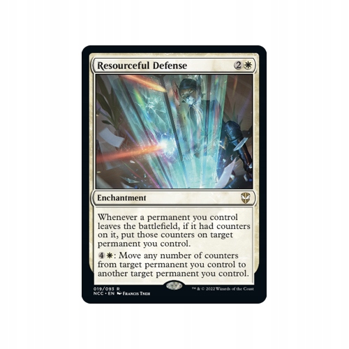 Mtg Resourceful Defense (Rare)
