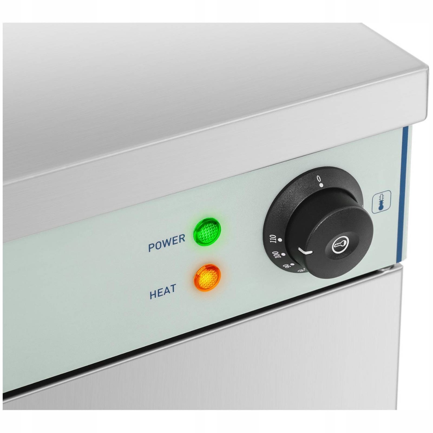 PODGRZEWACZ DO TALERZY 60cm 1200W 3 PÓŁKI STALOWY Stan opakowania oryginalne