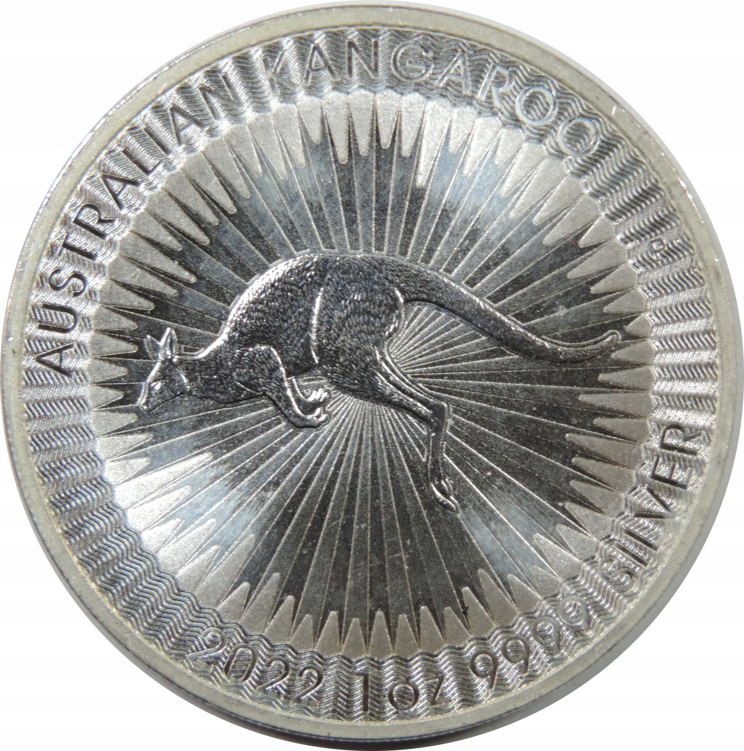 MONETA SREBRNA - MONETA Ag999 - UNCJA Ag999 - AUSTRALIA -YA2101