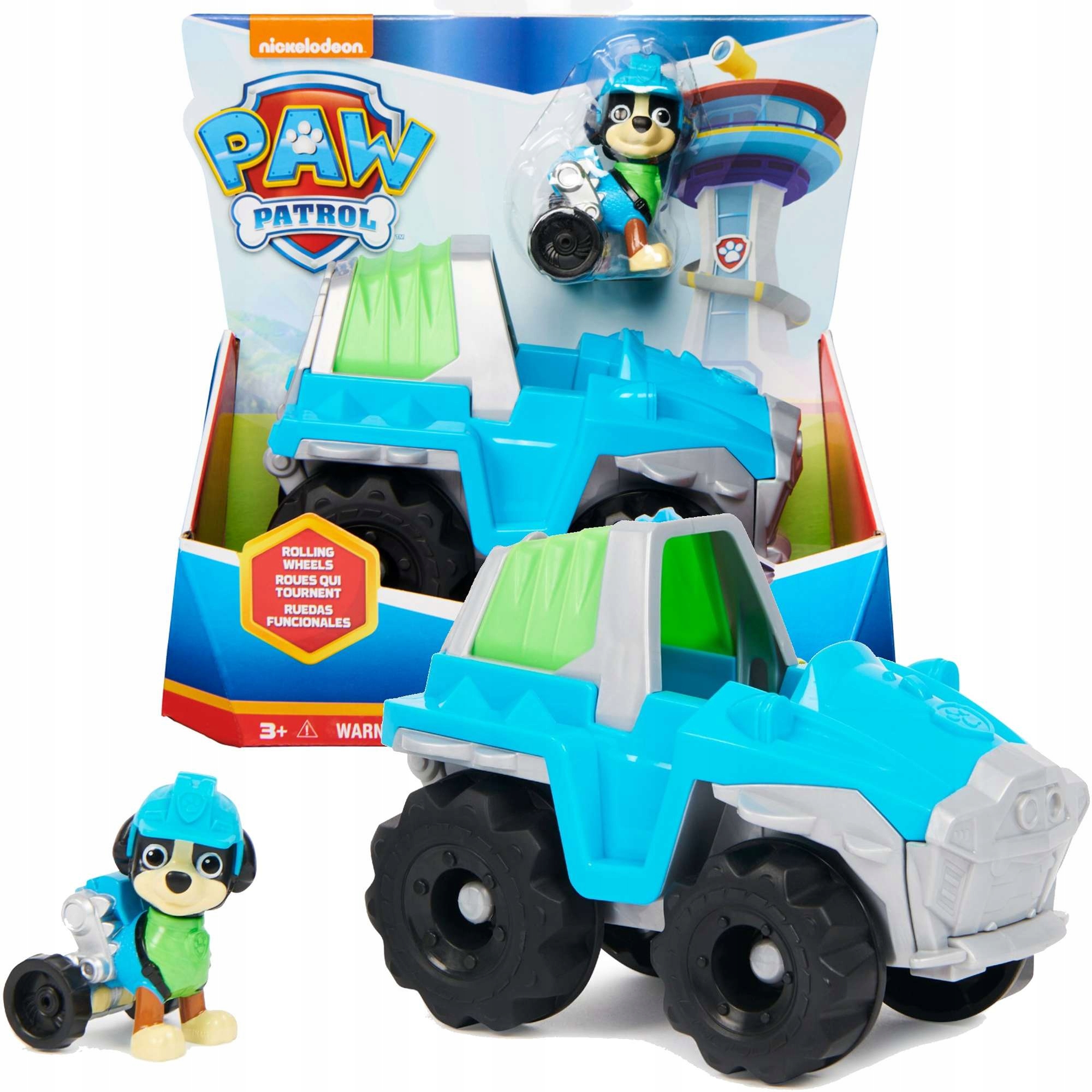 

Psi Patrol Zestaw Auto Pojazd Figurka Rex