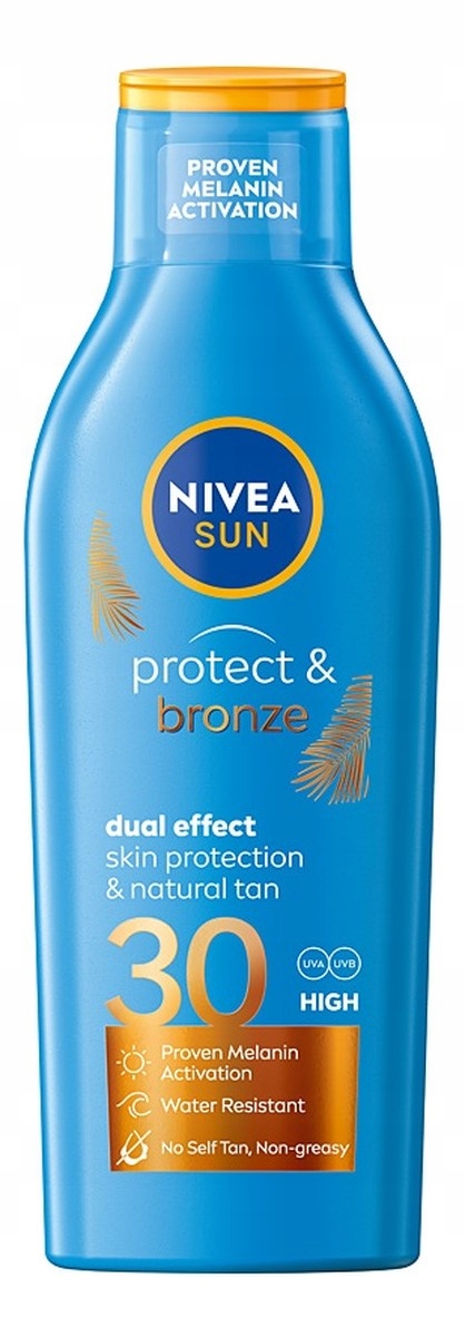 Protect & Bronze balzám na opalování aktivující přirozené opálení Spf