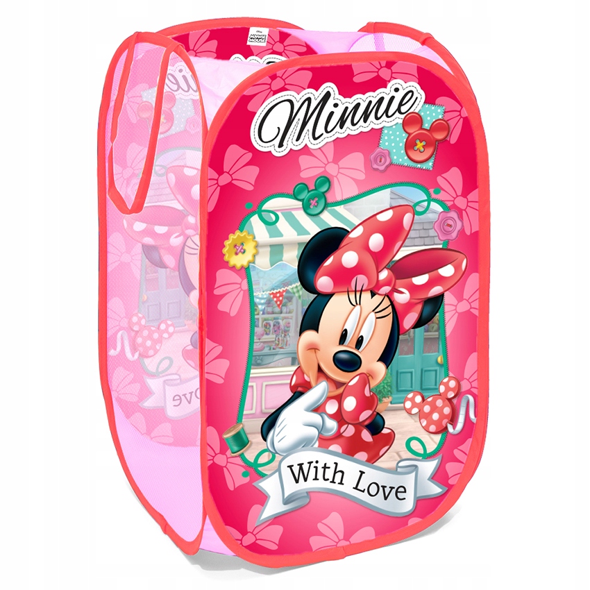 

Kosz na zabawki Minnie Myszka