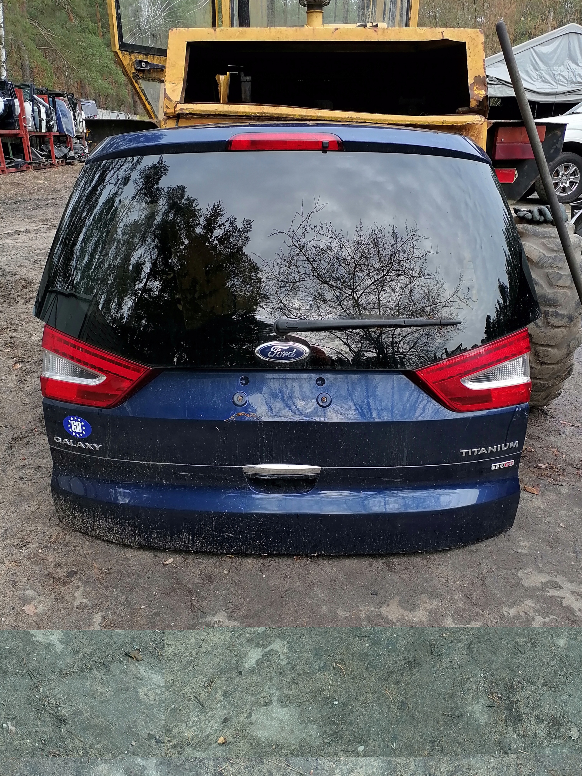 Крышка задняя ford galaxy mk3 рестайлинг e6