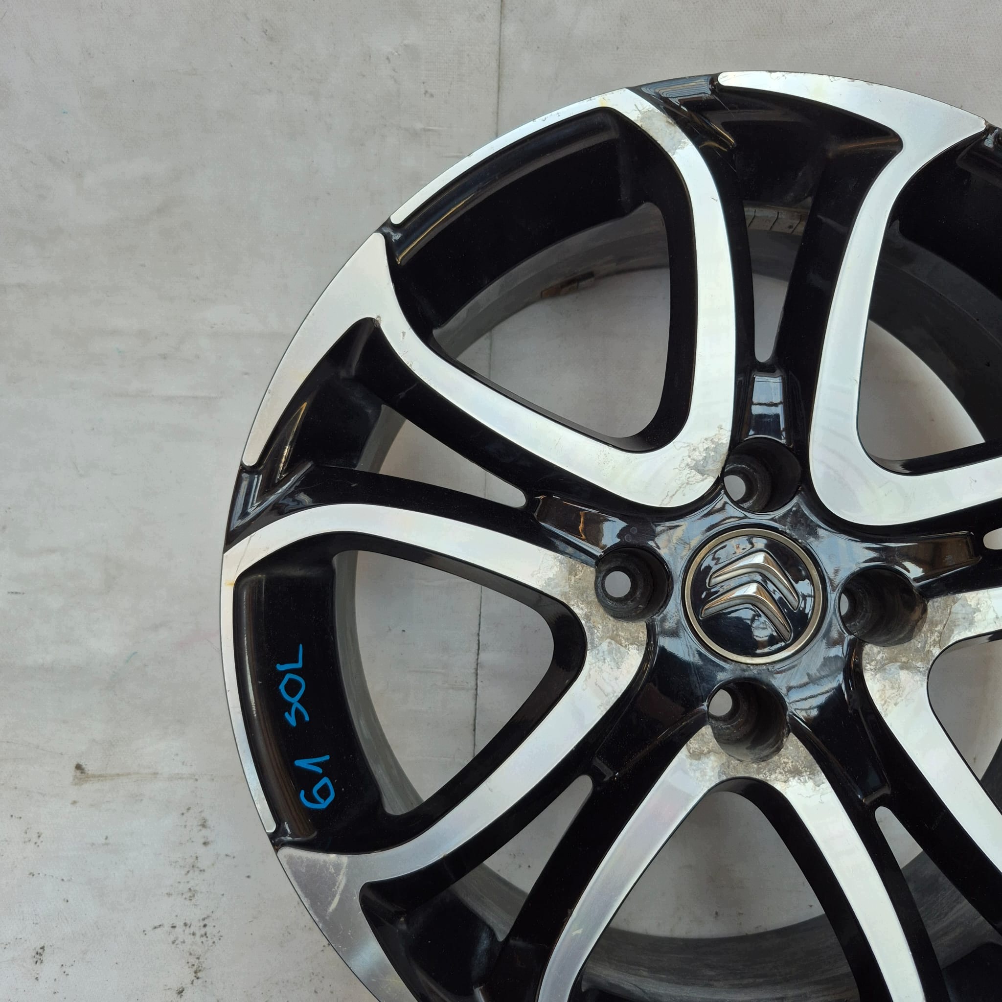 CITROEN disk hliníkový 17" KOMPLET WI1147017