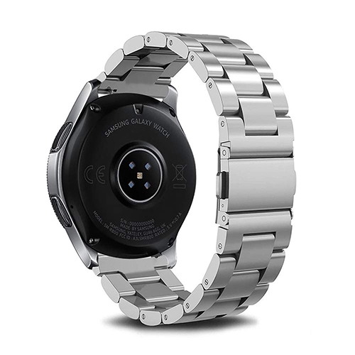 

Bransoleta Stalowa Smartwatch Zegarek 22mm srebrna