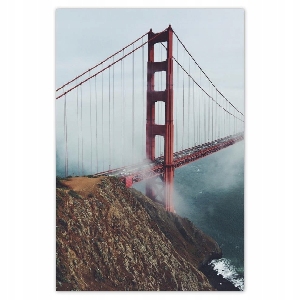 

Plakat 62x93 Czerwony Most w Usa