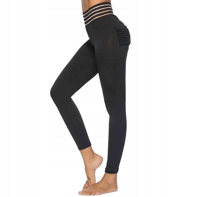 

Rewelacyjne wyszczuplające legginsy fitness S