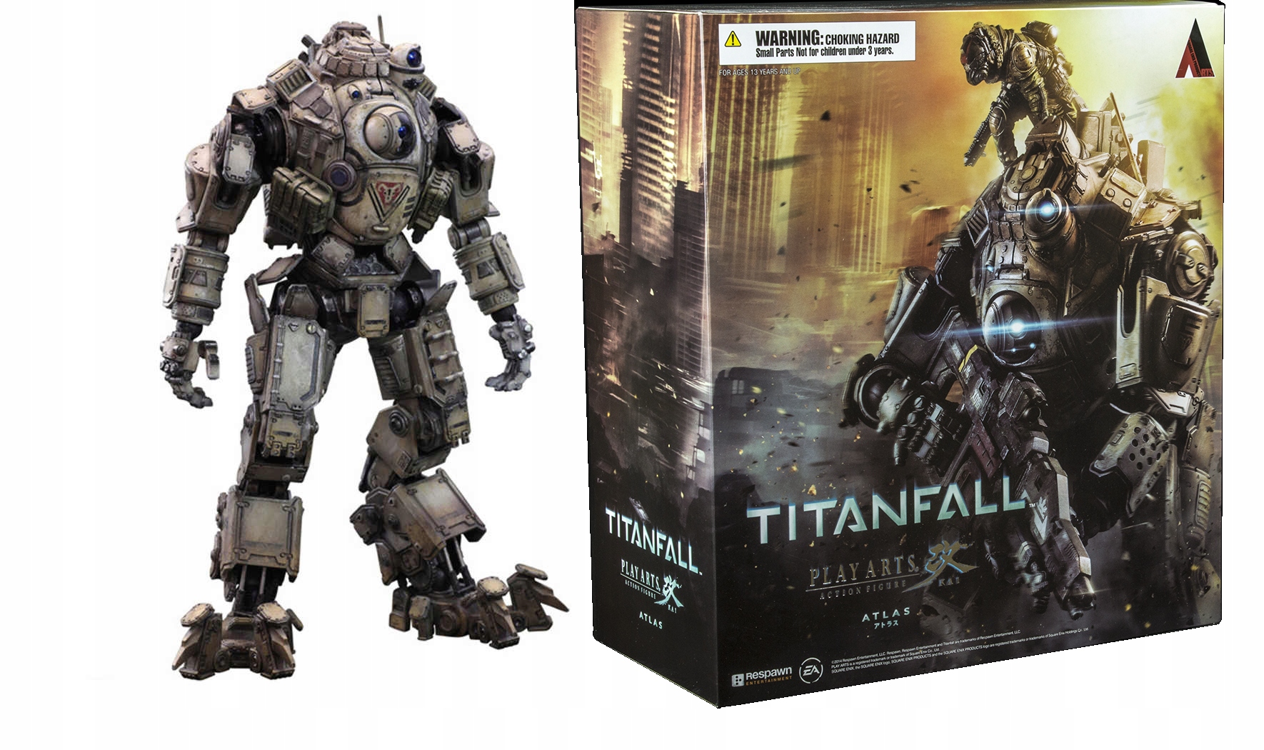 Figurka Atlas Titanfall o velikosti 26 cm z Pl