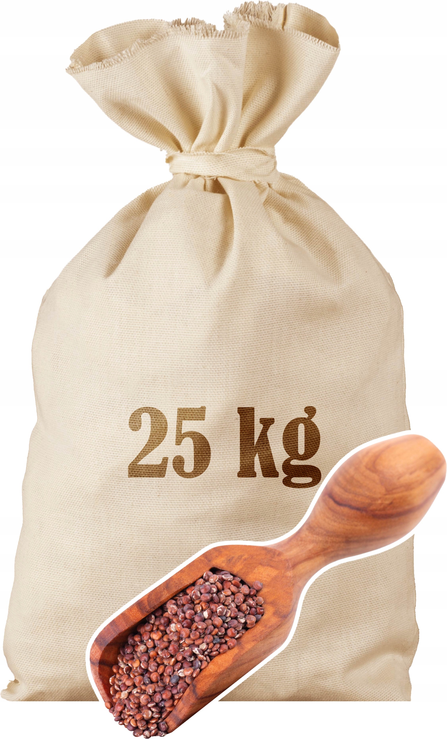 Levně Rýžová Komosa Quinoa 25kg Červená přírodní Superfood Sáček