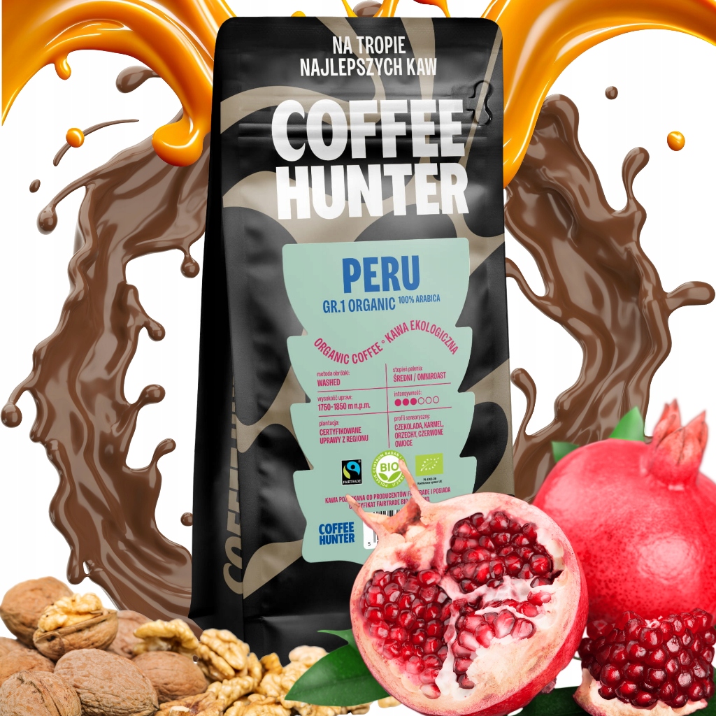 Kawa Organiczna Peru GR.1 1000g Coffee Hunter
