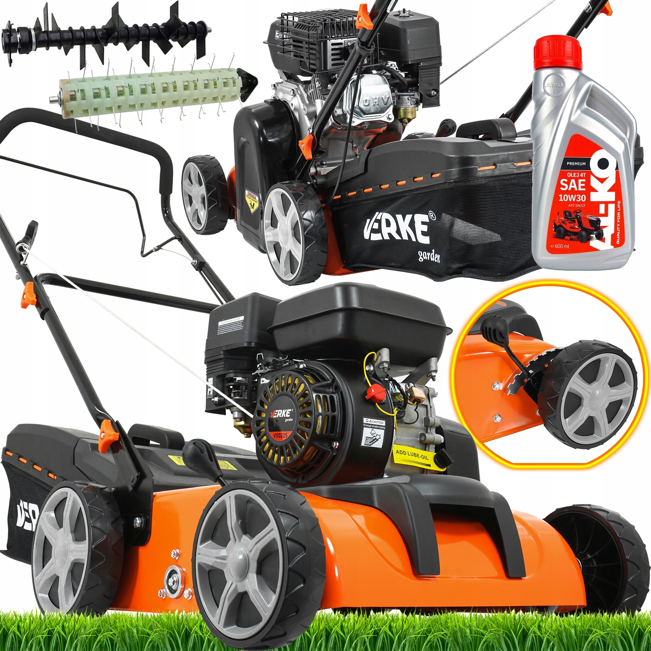 AERATOR SPALINOWY WERTYKULATOR KULTYWATOR AREATOR TRAWY TRAWNIKA 6,5KM 38CM