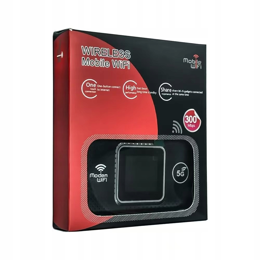 Mobilny router Sim Modem Wifi 4G 5G Lte 150MBPS Obsługa do 10 użytkowników