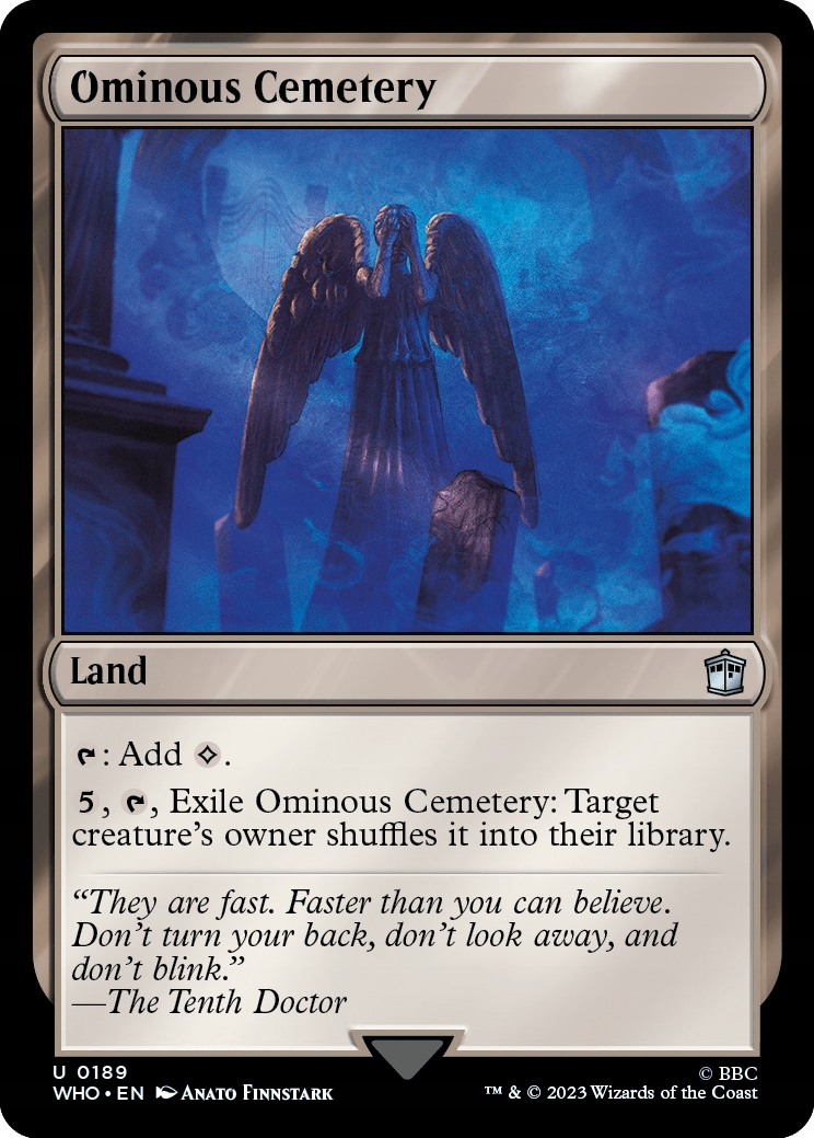 Mtg Ominous Cemetery (u)