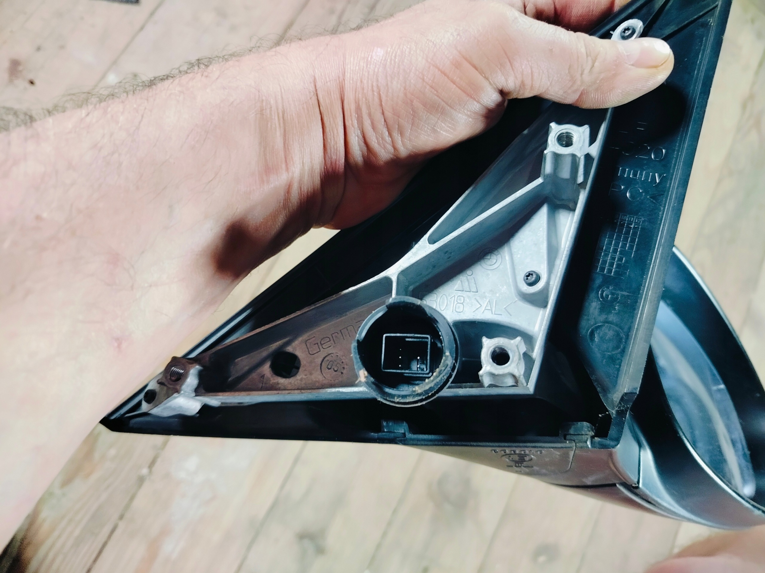 BMW E87 mirror right EUROPA HAVANNA metallic A17 5PIN