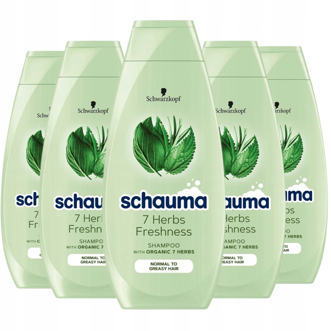 Schauma Herbs Šampon na vlasy 400 ml x5