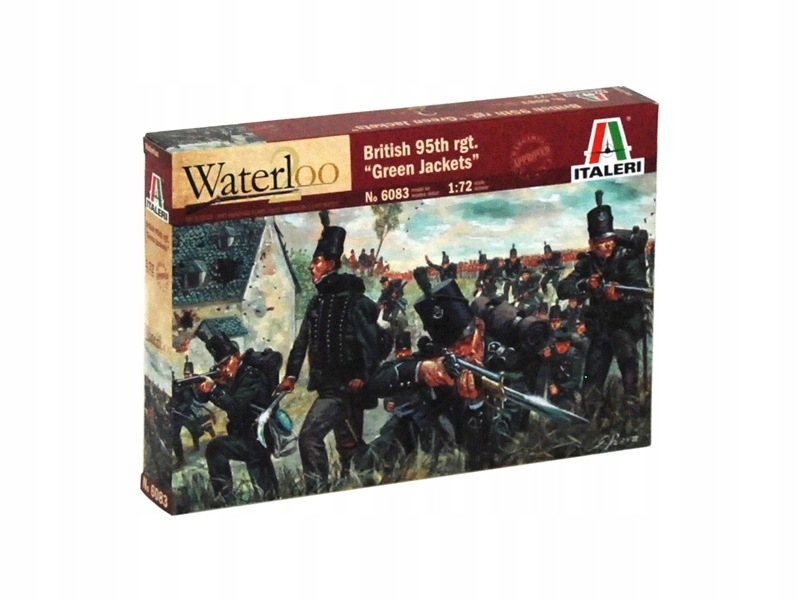 Italeri figurky Napoleonic Wars British 95th rgt. (1:72)