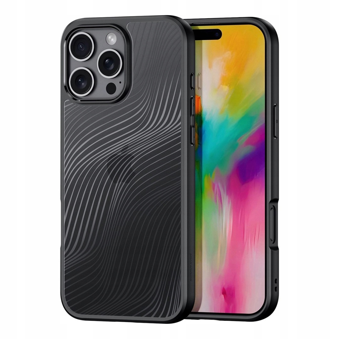 Etui Dux Ducis Aimo na do iPhone 16 Pro Max czarne
