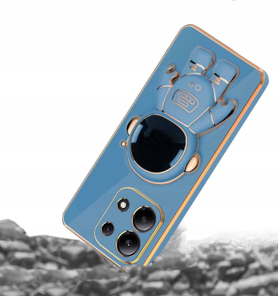 Etui obudowa Astronauta do Redmi Note 13 4G SILICONE ASTRO CASE Kolor niebieski