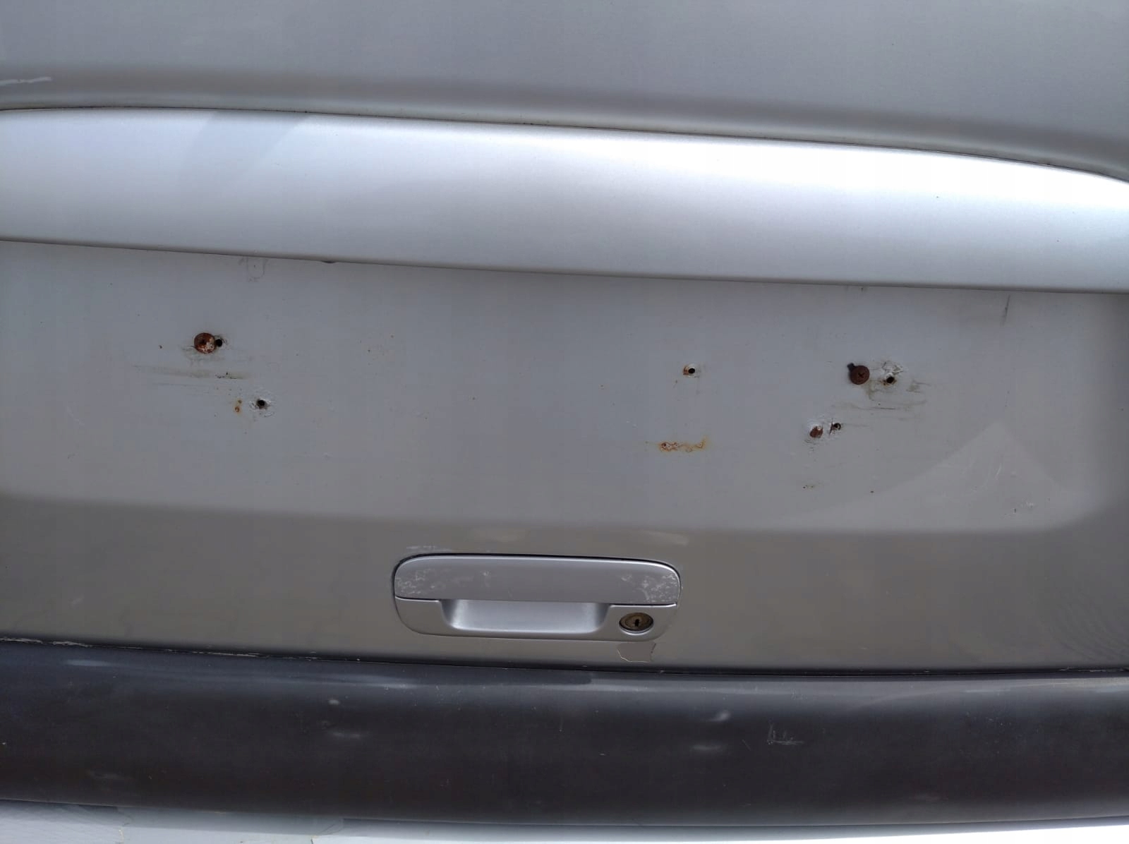 CITROEN BERLINGO I 1 LIFT II PEUGEOT PARTNER SZYBA KLAPA BAGAŻNIKA TYŁ EZRC Strona zabudowy tył