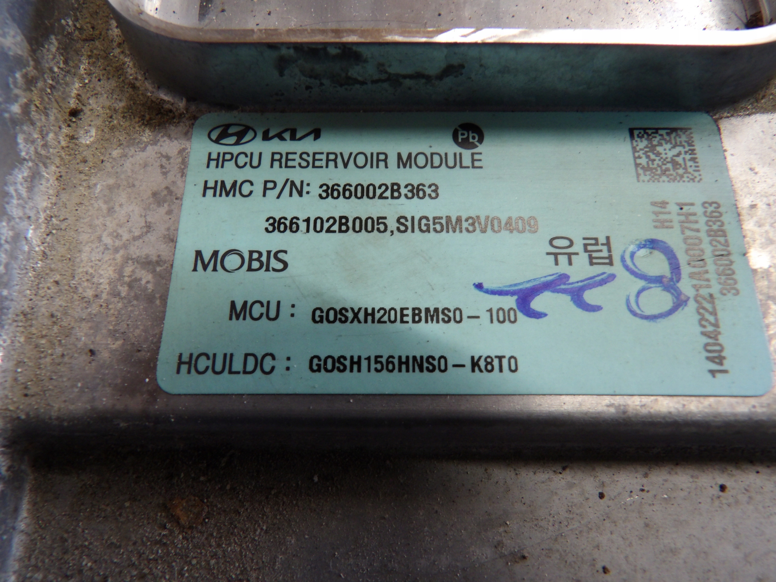 MODUŁ PRZETWORNICA HYUNDAI KONA 366002B363 Marka Hyundai