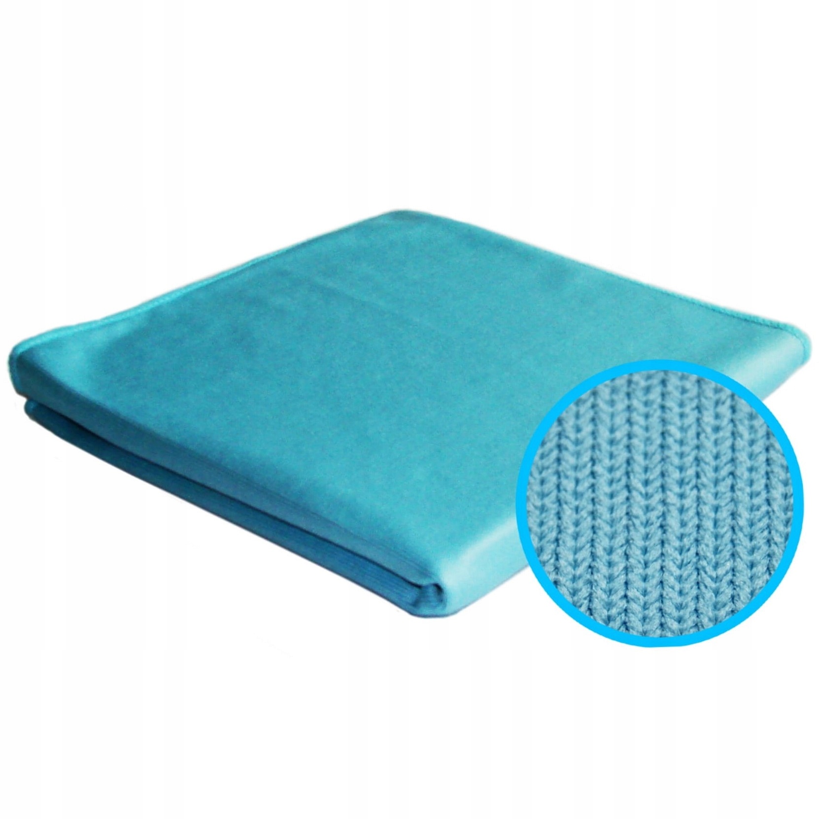 Ścierka do szyb, okularów, luster szkła i optyki mikrofibra niepyląca 40x40